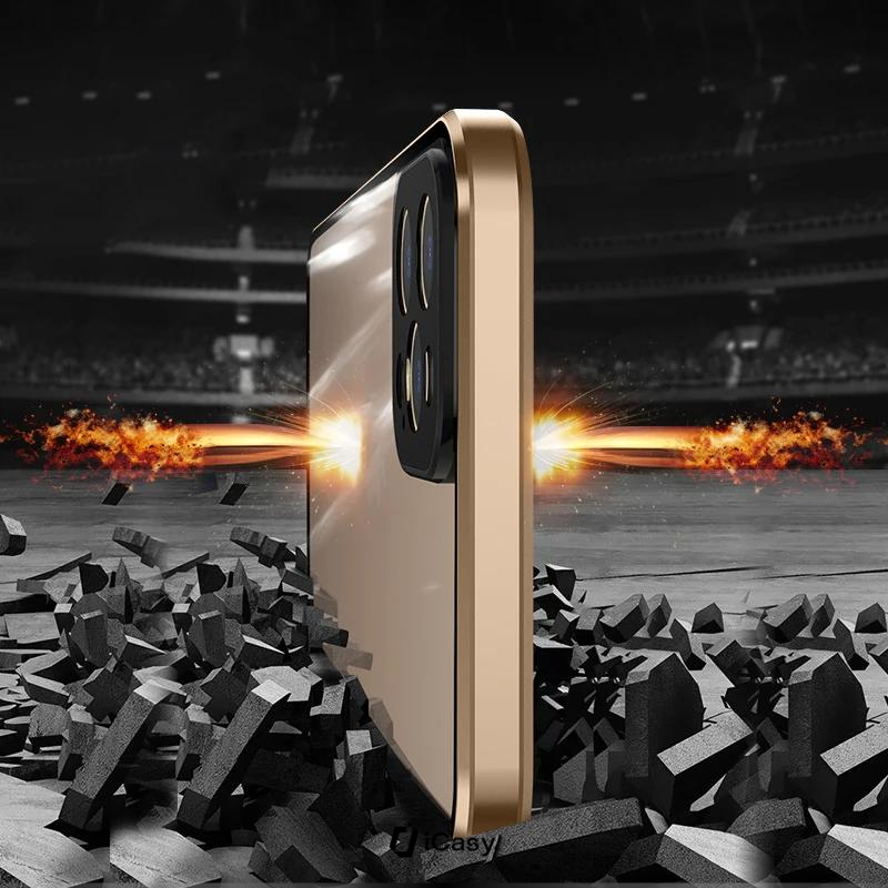 Case Magnética Blindada para iPhone - Doble Protección 360º