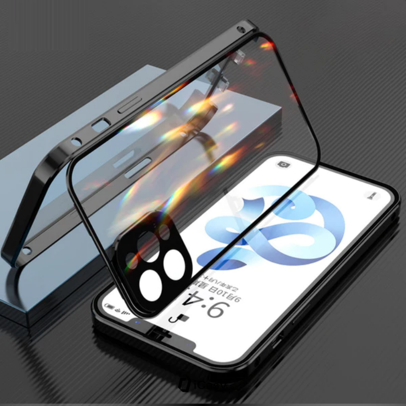 Case Magnética Blindada para iPhone - Doble Protección 360º