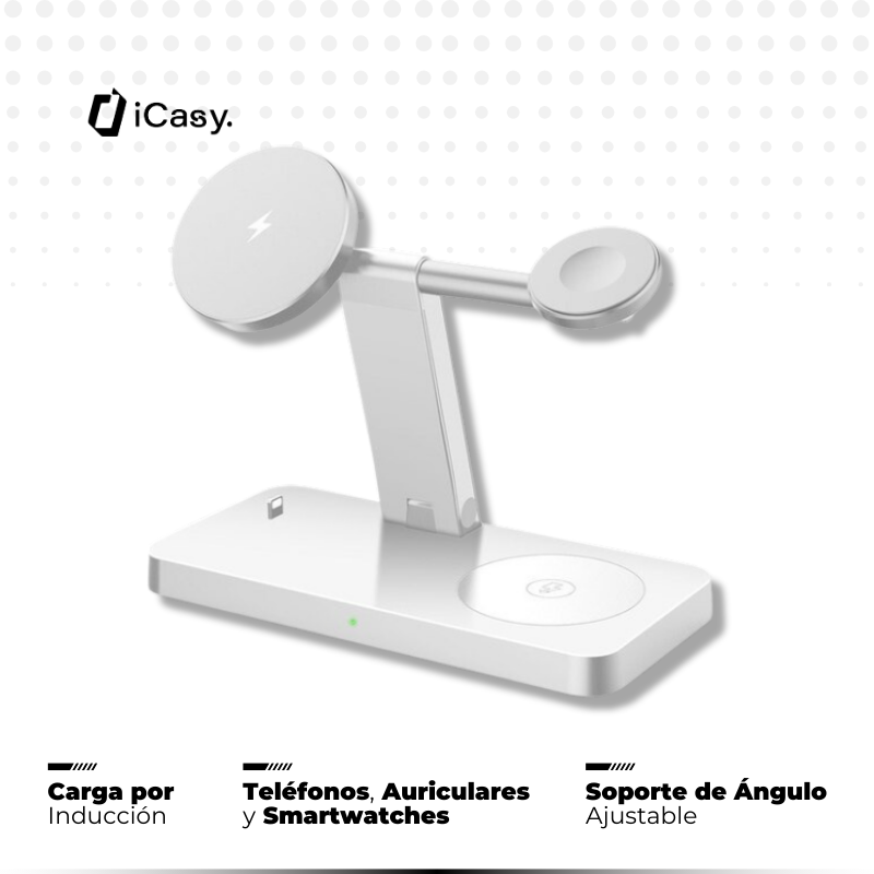 Cargador 4 en 1 por Inducción - iCharger